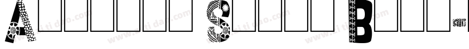 African Serif Bold字体转换